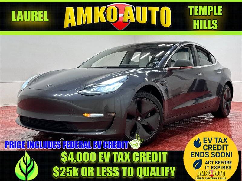 2019 Tesla Model 3 Long Range — Sedan — 141,663 mi — Temple Hills, MD
