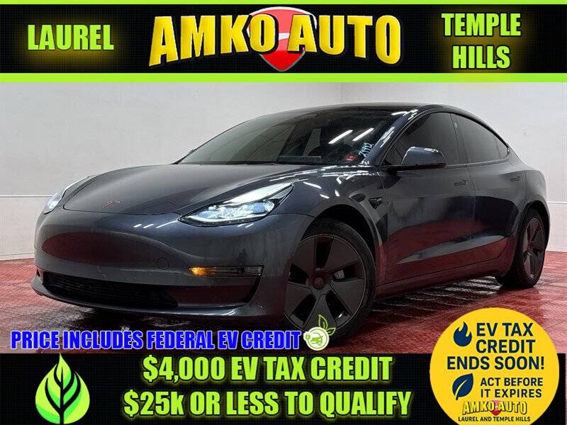2021 Tesla Model 3 Standard Range Plus — Sedan — 63,034 mi — Temple Hills, MD