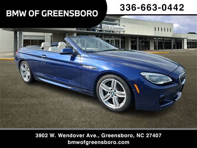 2017 BMW 6 Series 640i — Convertible — 70,391 mi — Greensboro, NC