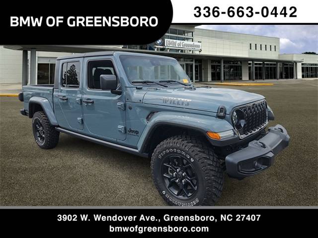 2024 Jeep Gladiator Willys — Pickup Truck — 3,880 mi — Greensboro, NC