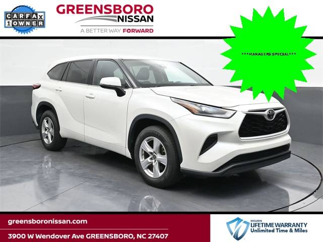 2021 Toyota Highlander L — SUV — 84,932 mi — Greensboro, NC
