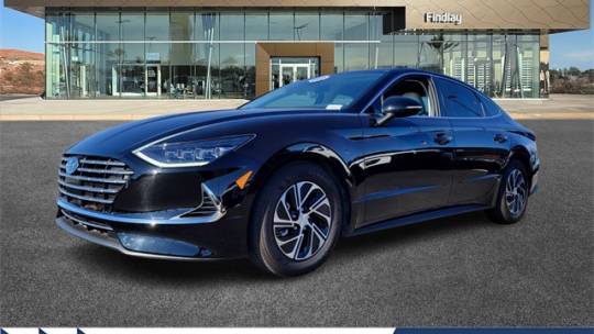 2023 Hyundai Sonata Hybrid Blue — Sedan — 9,416 mi — Washington, UT