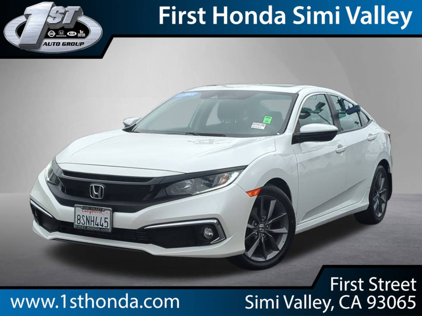 2020 Honda Civic EX — Sedan — 63,906 mi — Simi Valley, CA