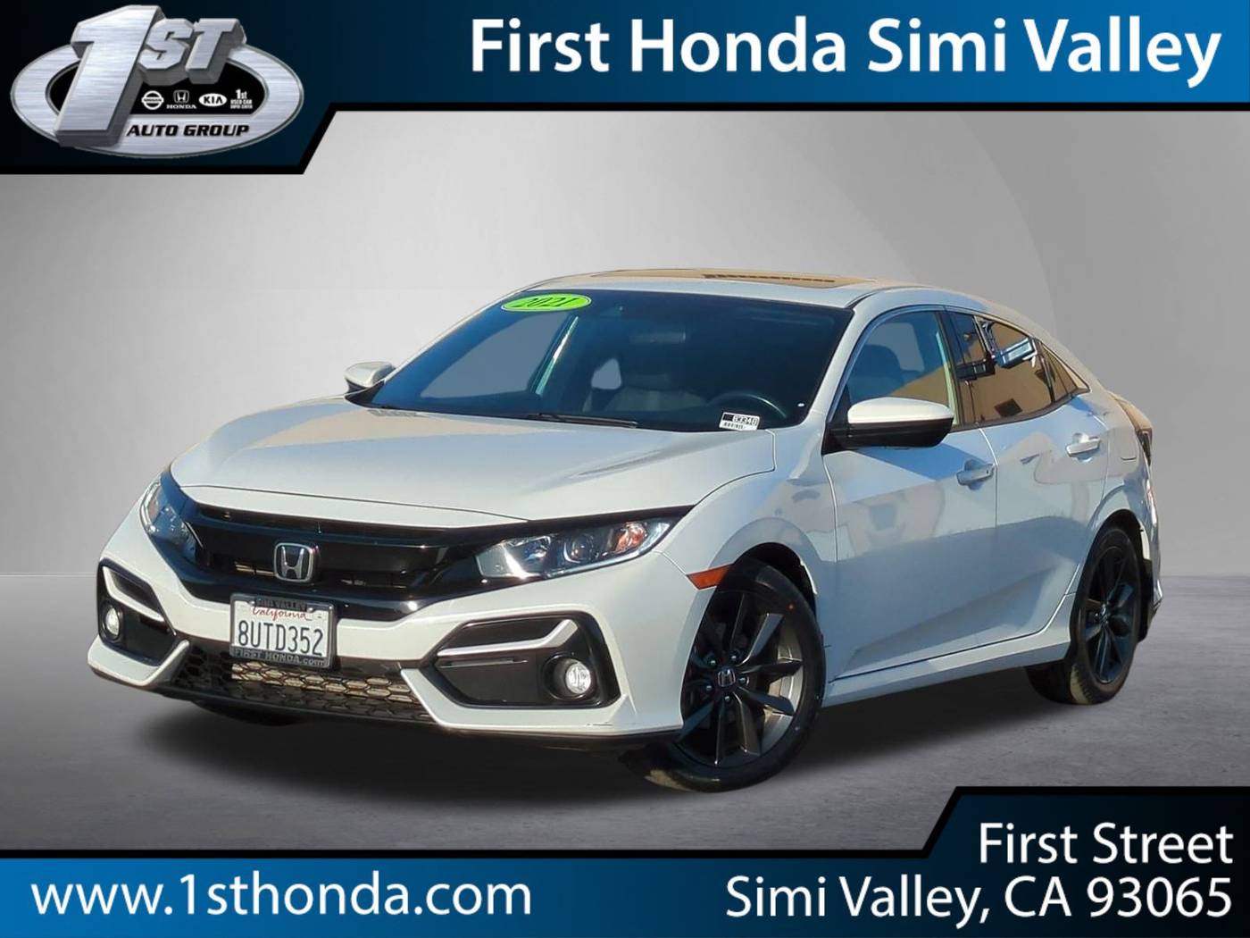 2021 Honda Civic EX — Hatchback — 96,249 mi — Simi Valley, CA