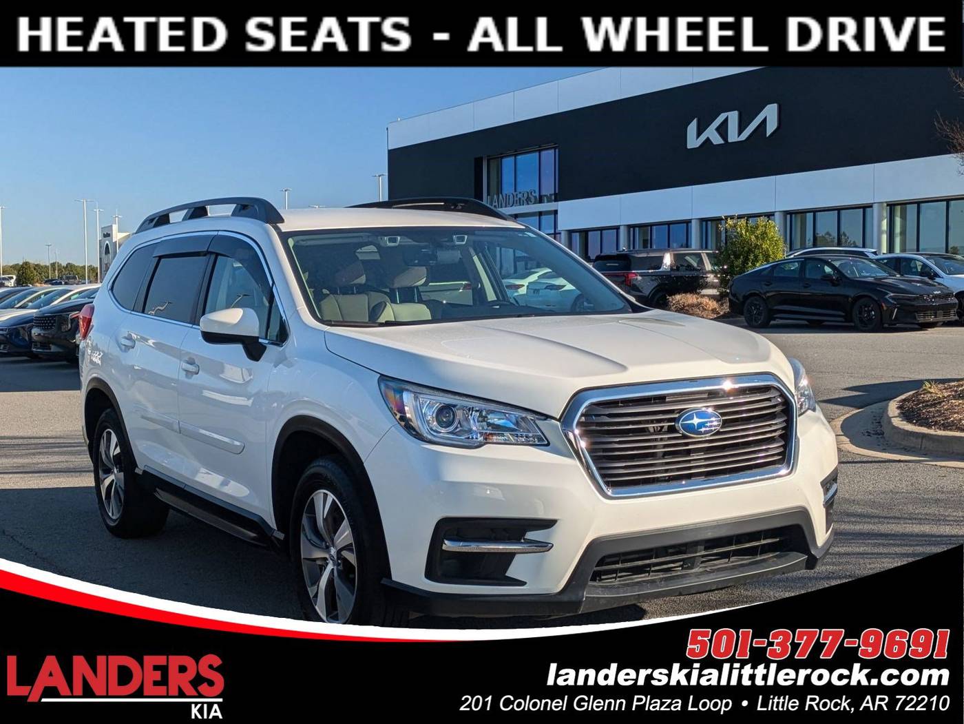 2020 Subaru Ascent Premium — SUV — 57,565 mi — Little Rock, AR