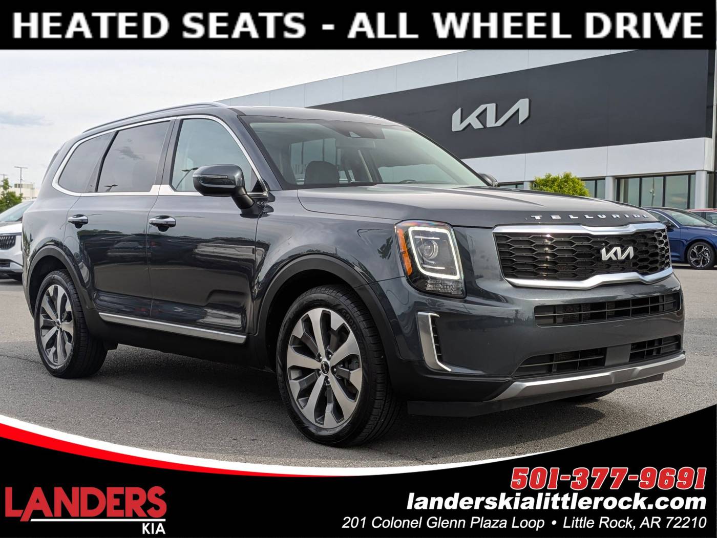 2022 Kia Telluride S — SUV — 58,145 mi — Little Rock, AR