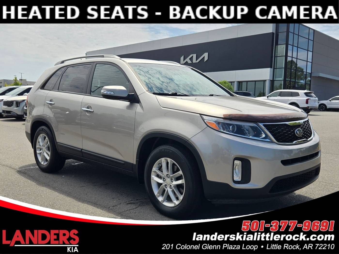 2015 Kia Sorento LX V6 — SUV — 50,911 mi — Little Rock, AR