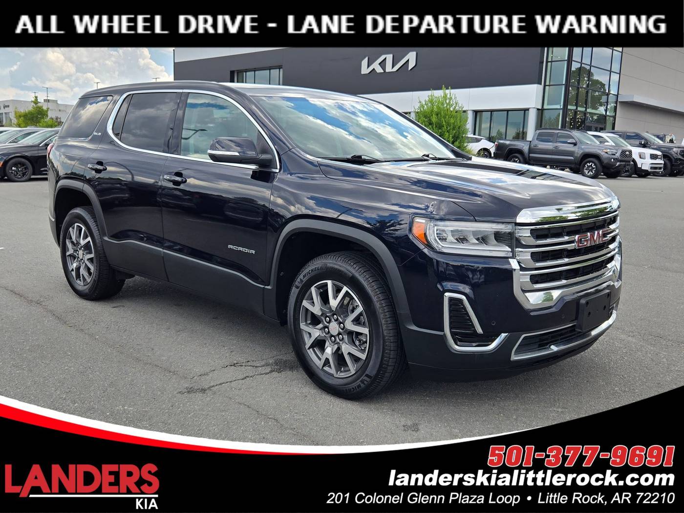 2022 GMC Acadia SLE — SUV — 67,450 mi — Little Rock, AR