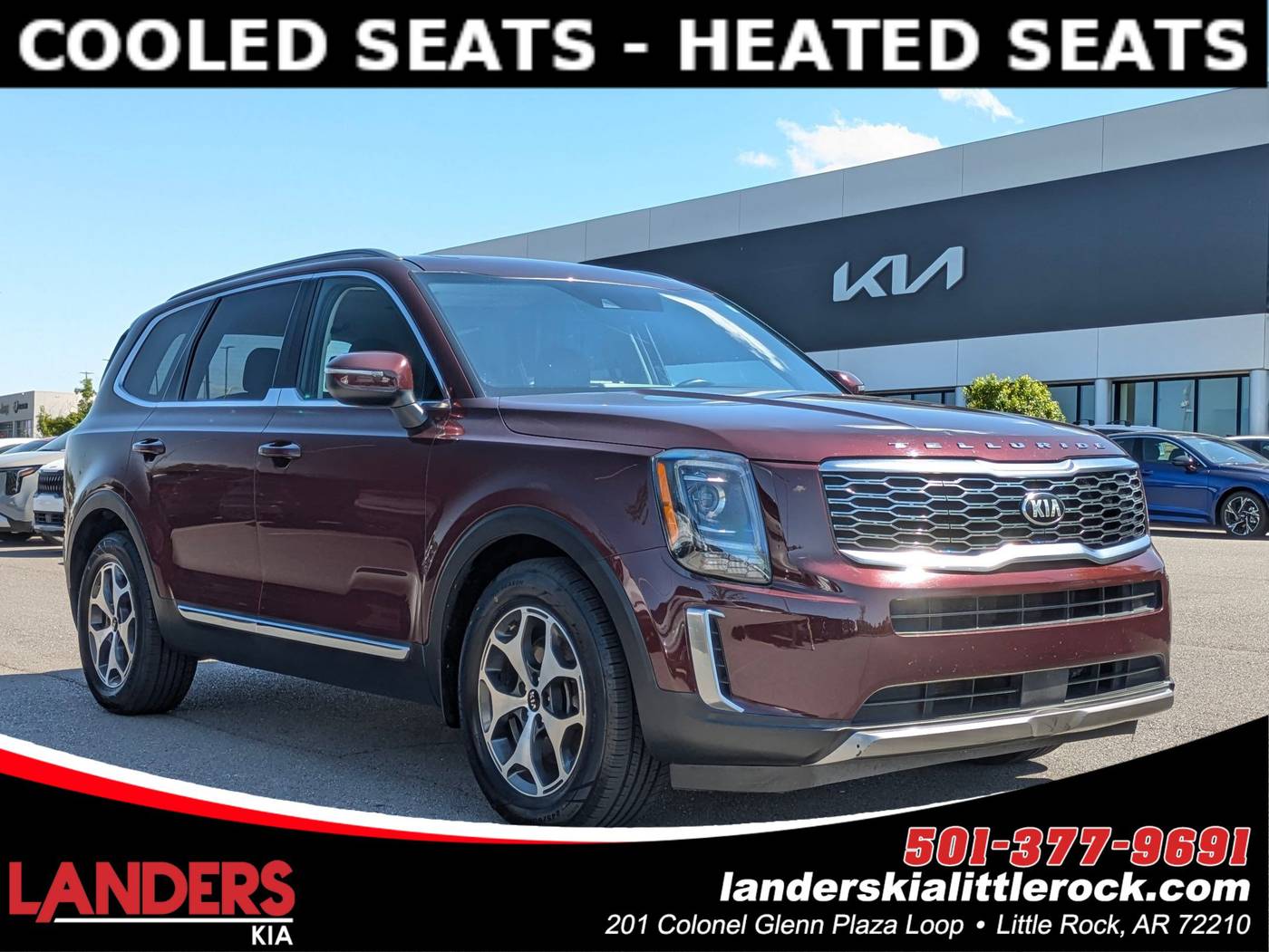 2020 Kia Telluride EX — SUV — 98,664 mi — Little Rock, AR