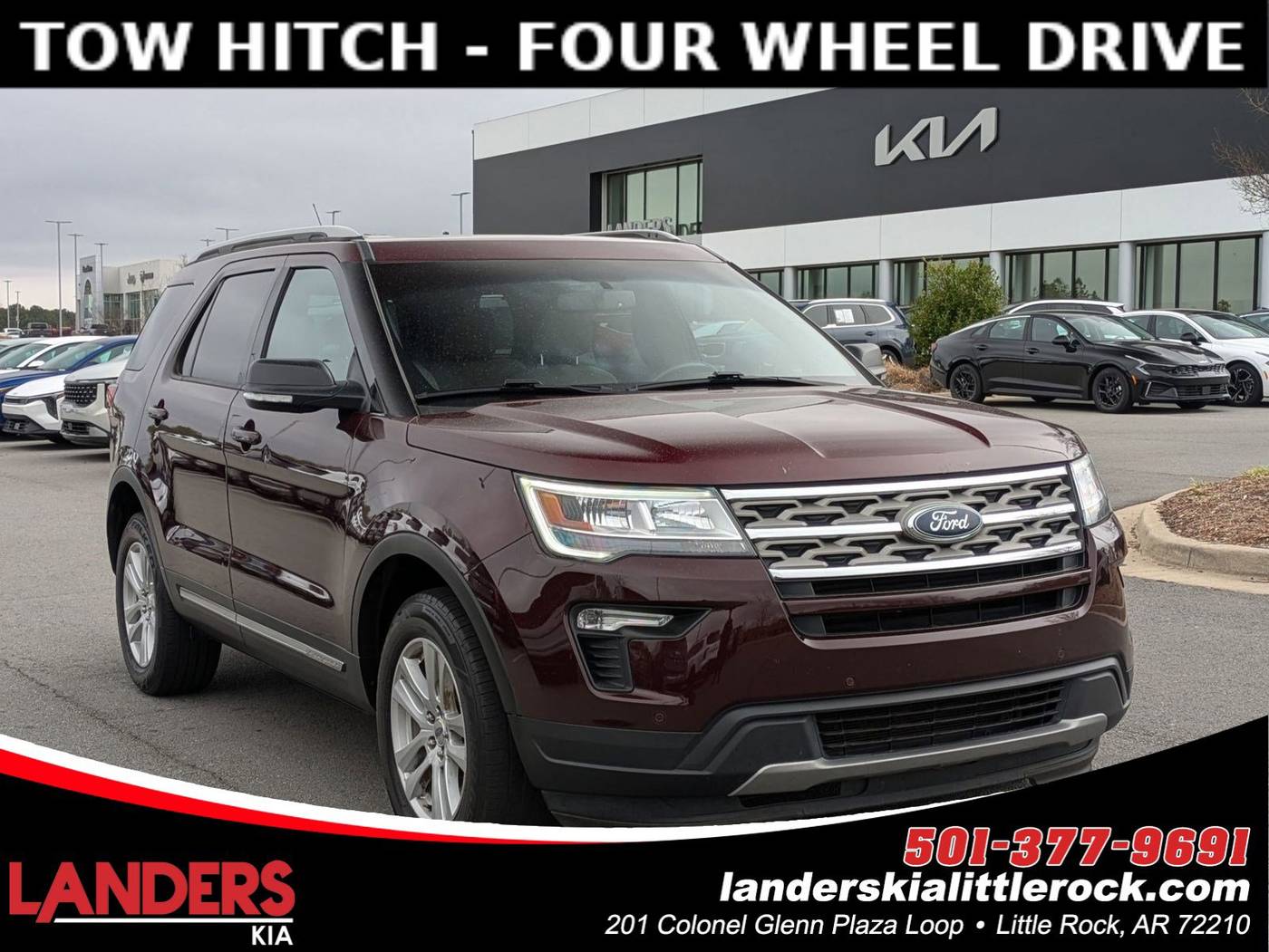 2019 Ford Explorer XLT — SUV — 87,744 mi — Little Rock, AR
