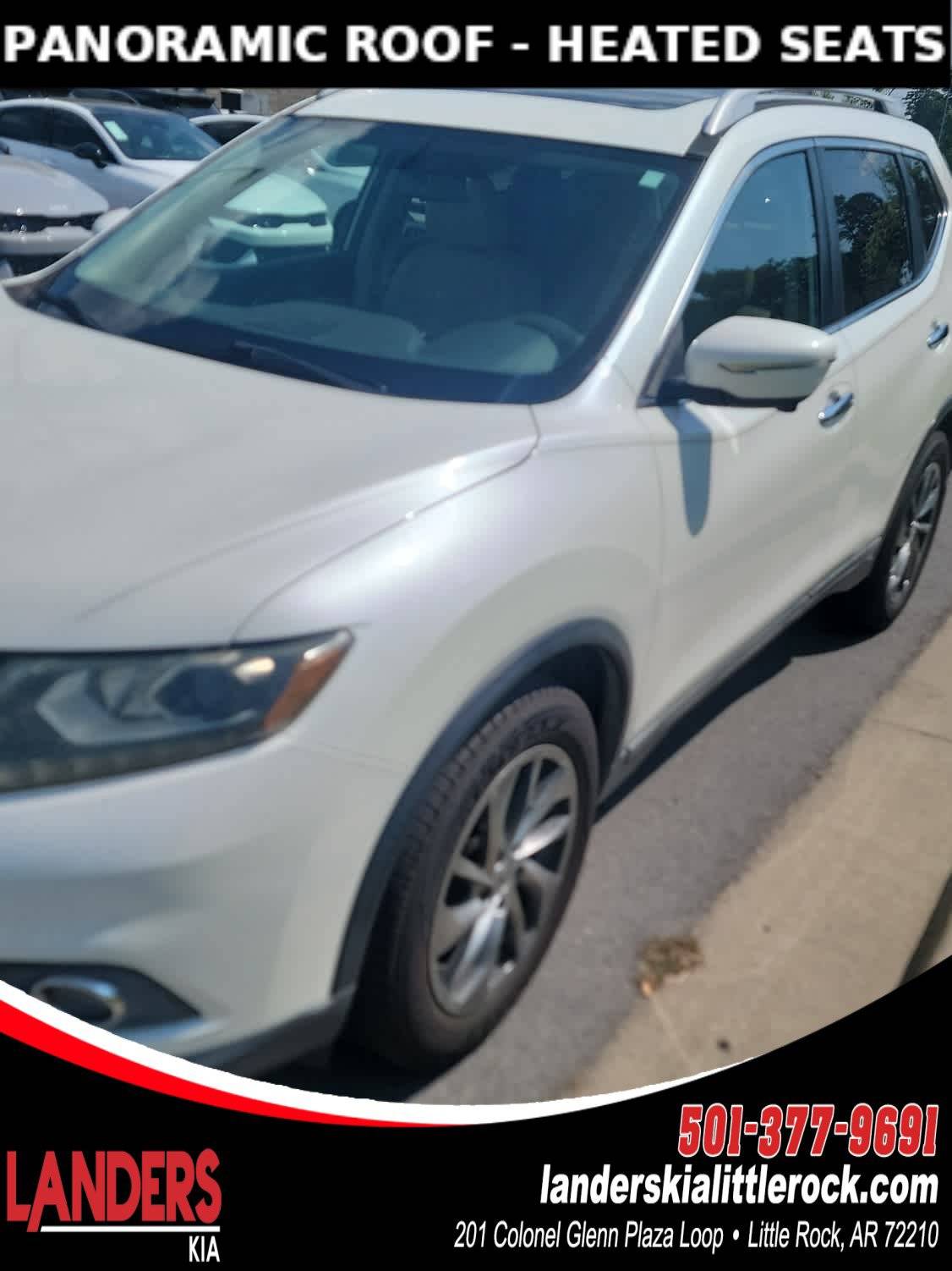 2015 Nissan Rogue SL — SUV — 105,459 mi — Little Rock, AR