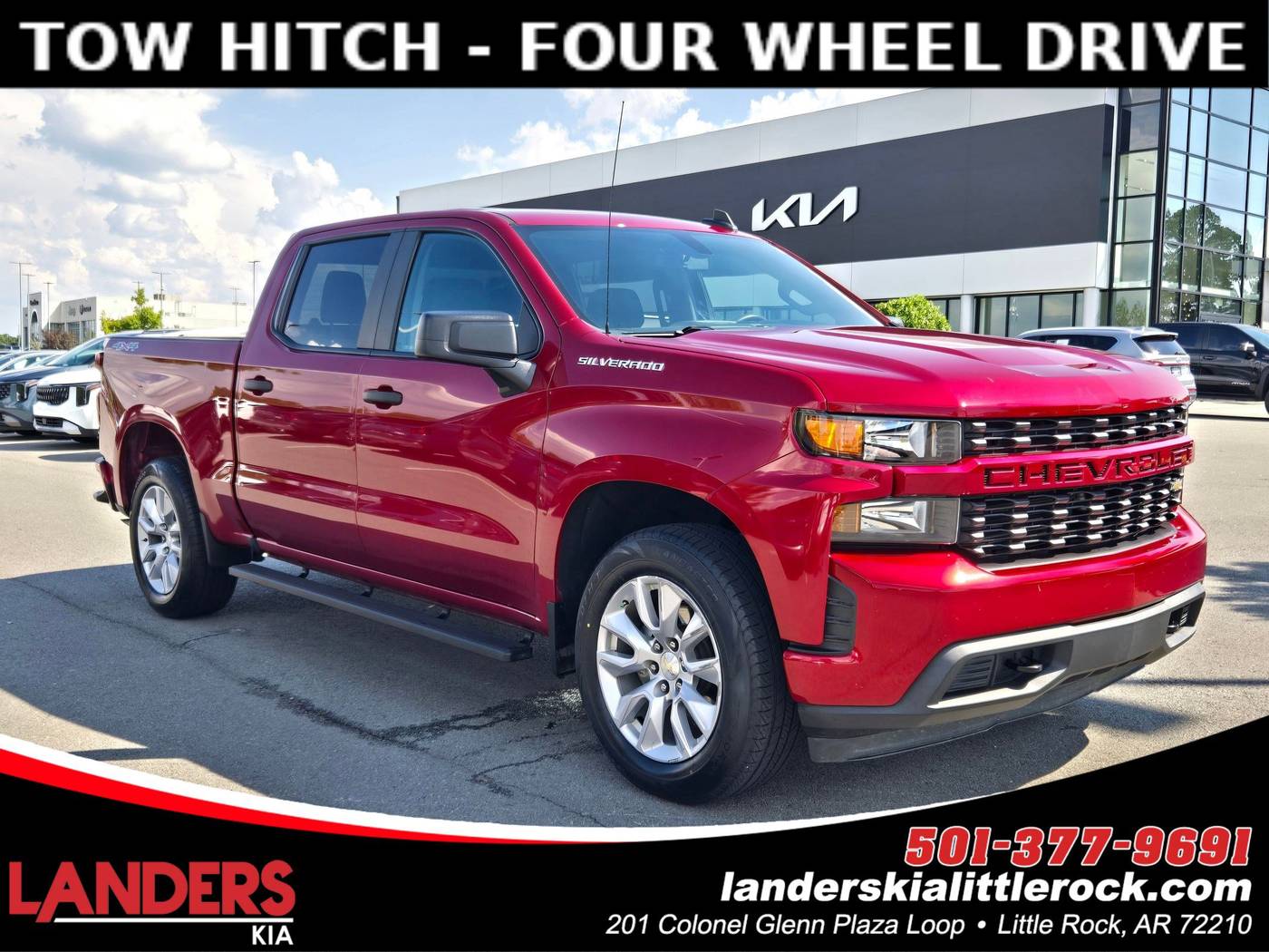 2021 Chevrolet Silverado 1500 Custom — Pickup Truck — 48,787 mi — Little Rock, AR