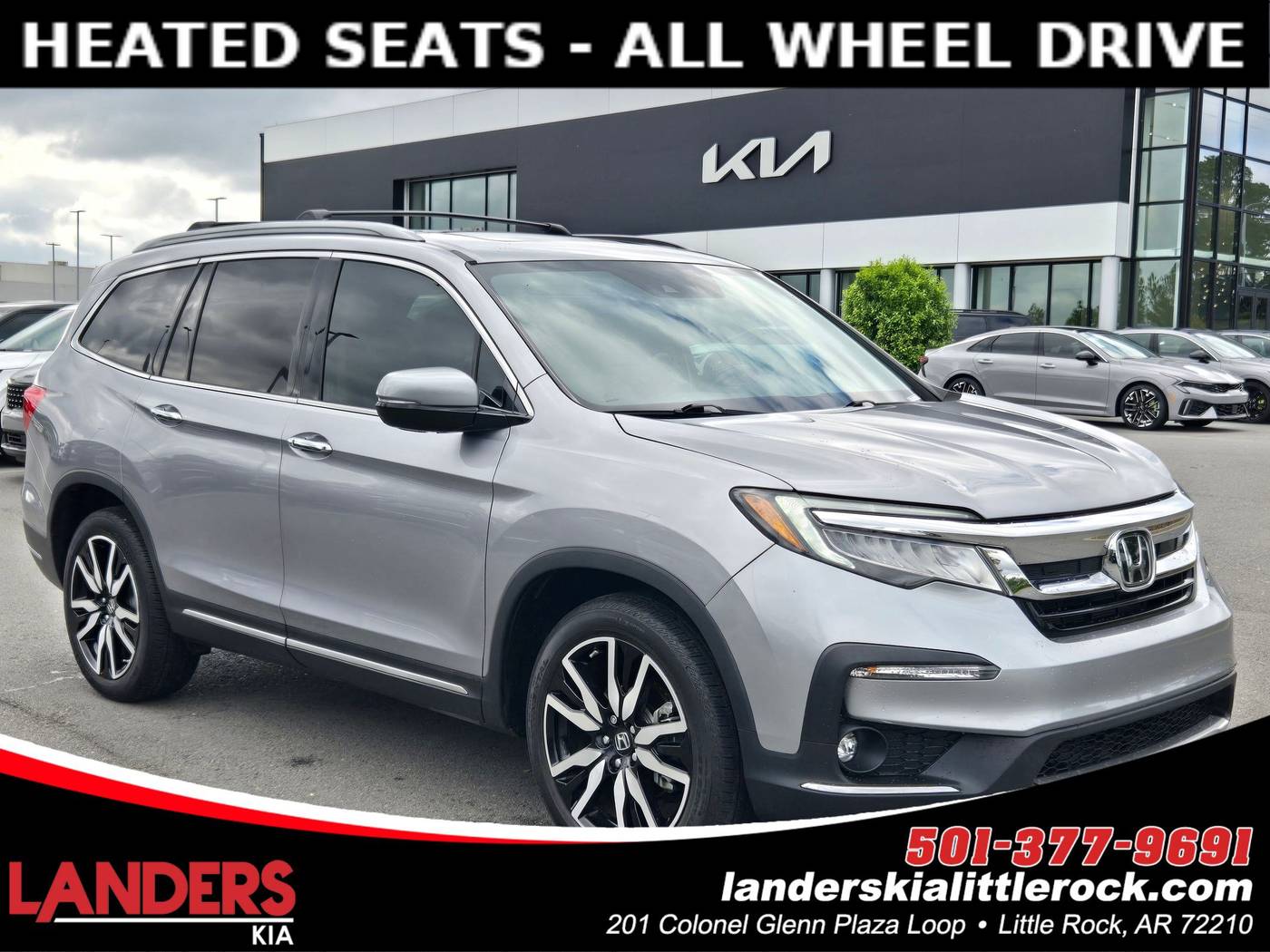 2019 Honda Pilot Touring — SUV — 72,018 mi — Little Rock, AR