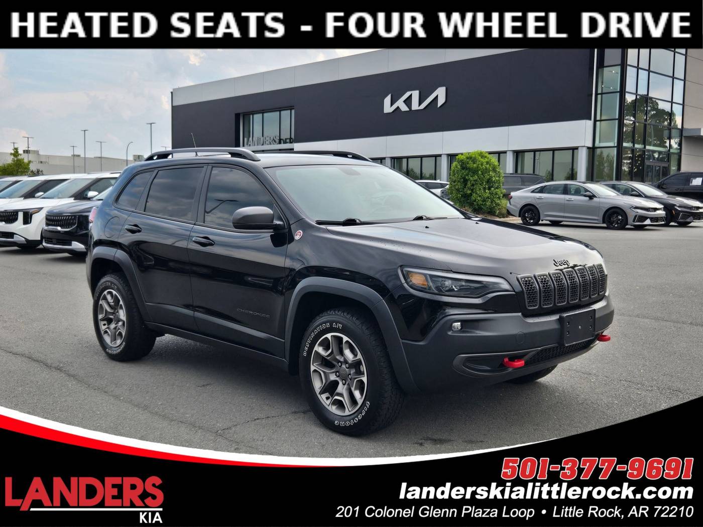 2020 Jeep Cherokee Trailhawk — SUV — 50,681 mi — Little Rock, AR
