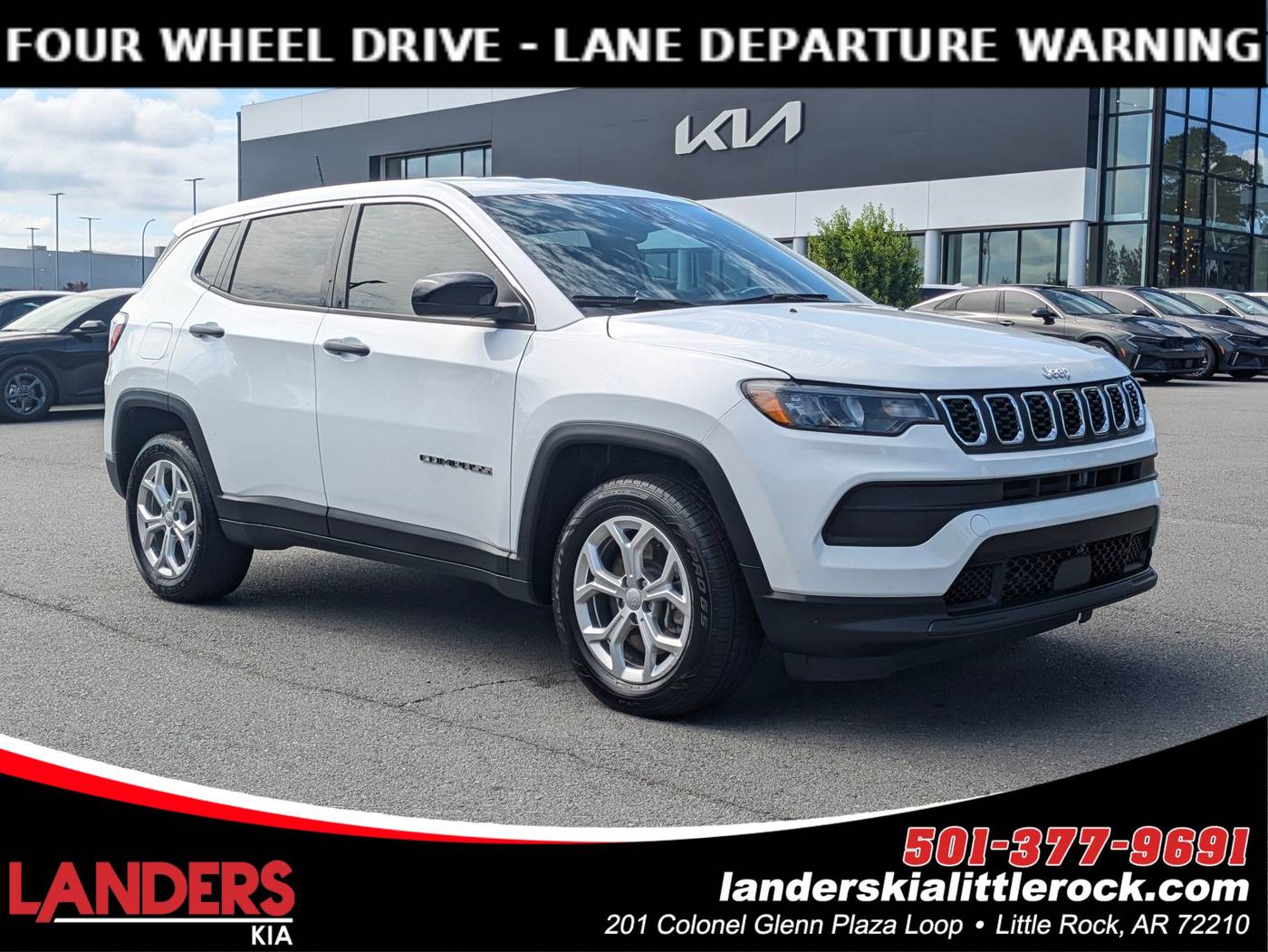2024 Jeep Compass Sport — SUV — 48,698 mi — Little Rock, AR