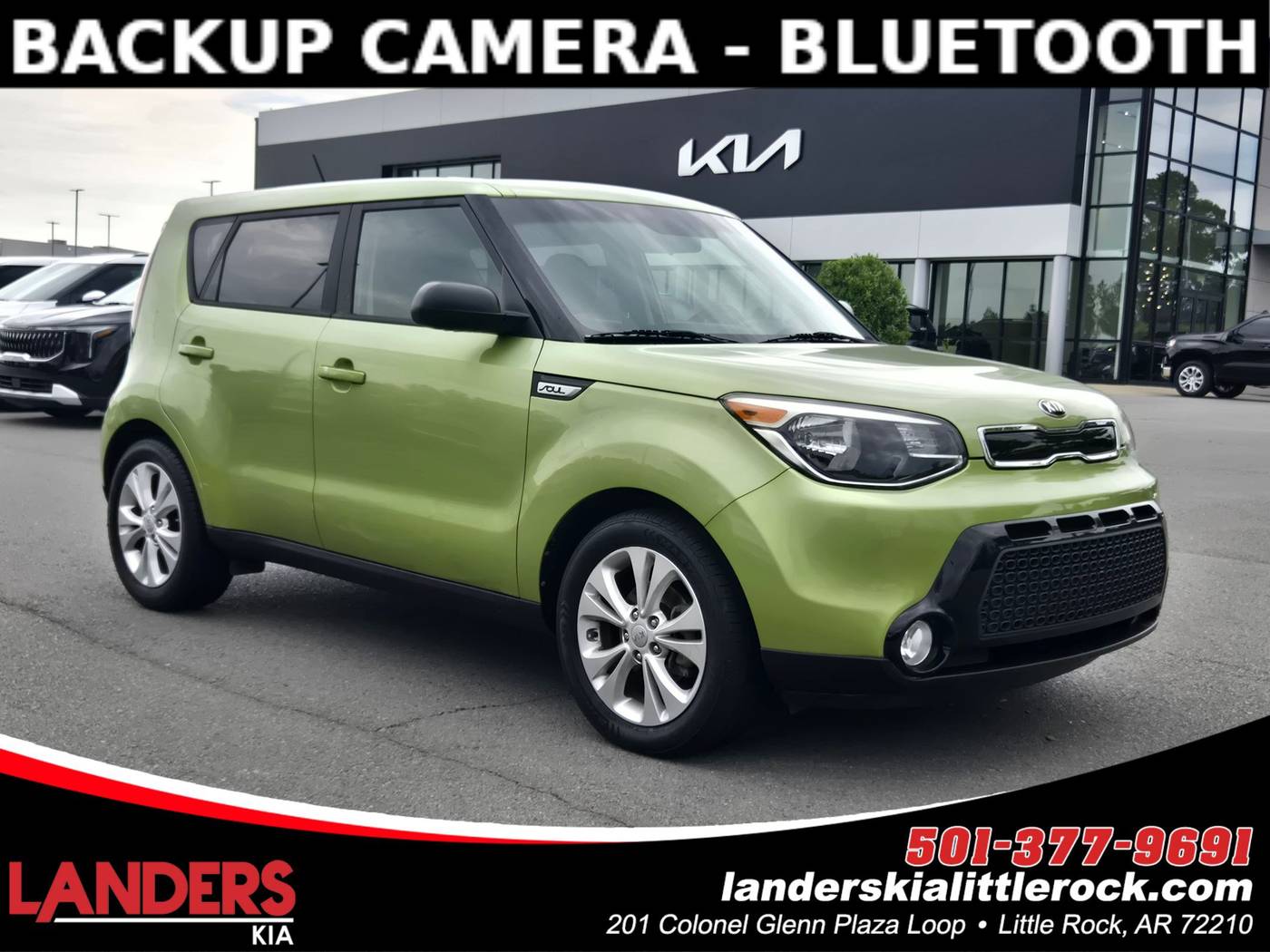 2016 Kia Soul + — Hatchback — 55,323 mi — Little Rock, AR