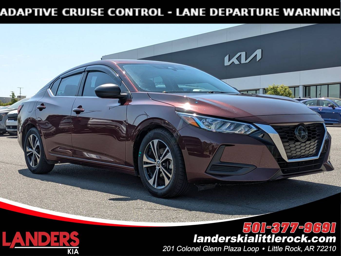 2022 Nissan Sentra SV — Sedan — 50,715 mi — Little Rock, AR