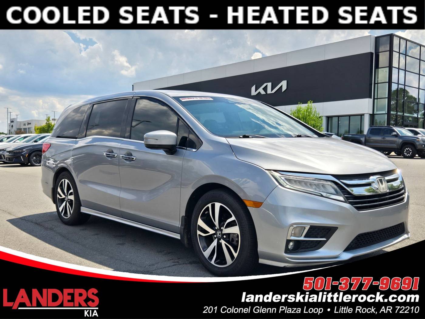 2019 Honda Odyssey Elite — Minivan — 129,721 mi — Little Rock, AR