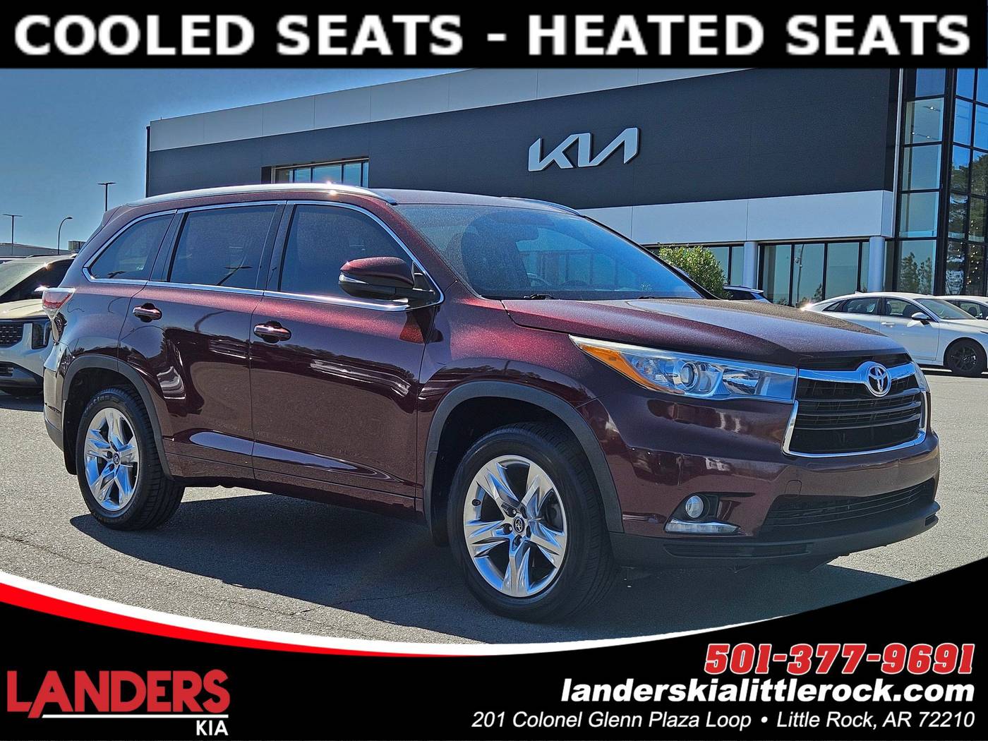 2016 Toyota Highlander Limited — SUV — 154,512 mi — Little Rock, AR