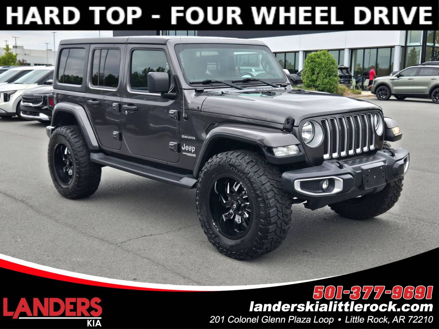 2020 Jeep Wrangler Sahara — SUV — 126,000 mi — Little Rock, AR