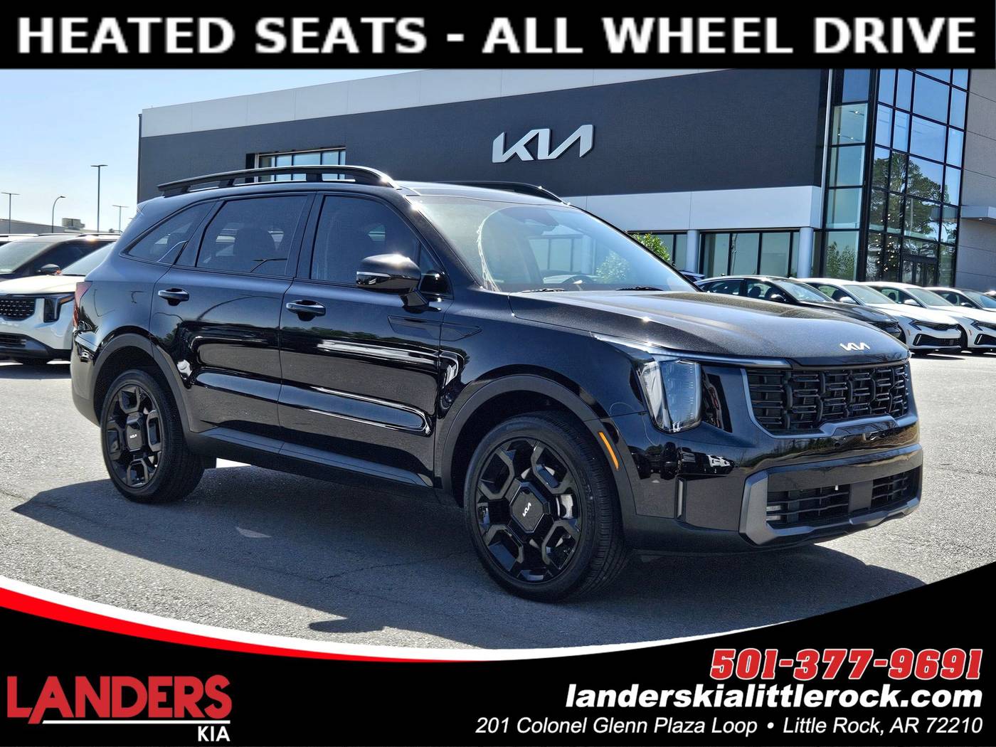 2024 Kia Sorento X-Line EX — SUV — 11,520 mi — Little Rock, AR