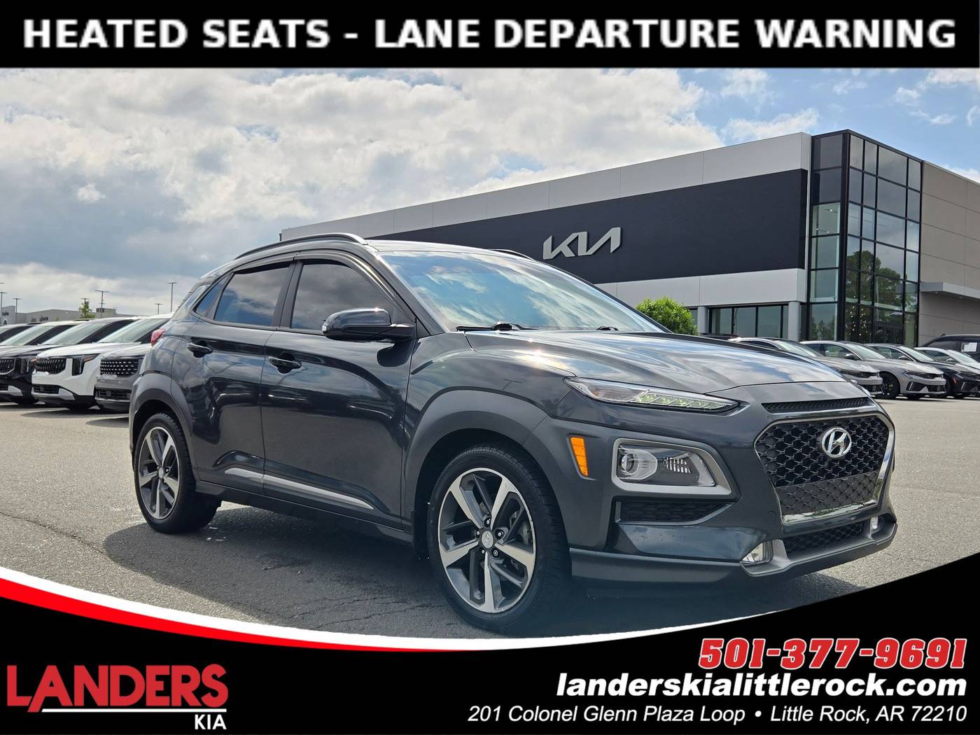 2020 Hyundai Kona Limited — SUV — 33,765 mi — Little Rock, AR