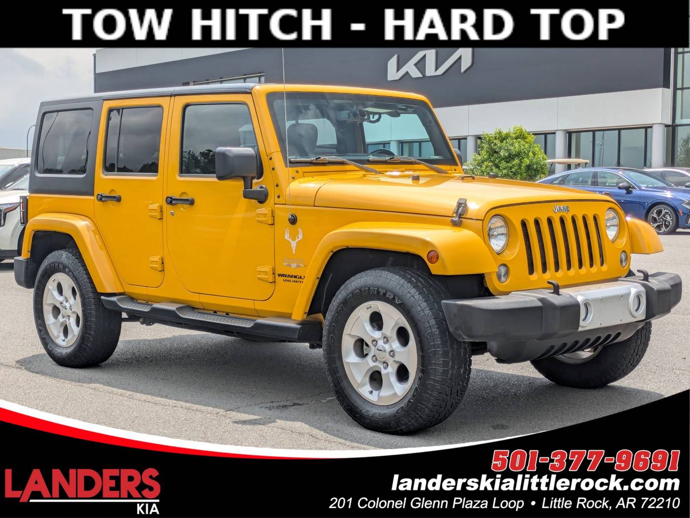 2015 Jeep Wrangler Sahara — SUV — 62,941 mi — Little Rock, AR