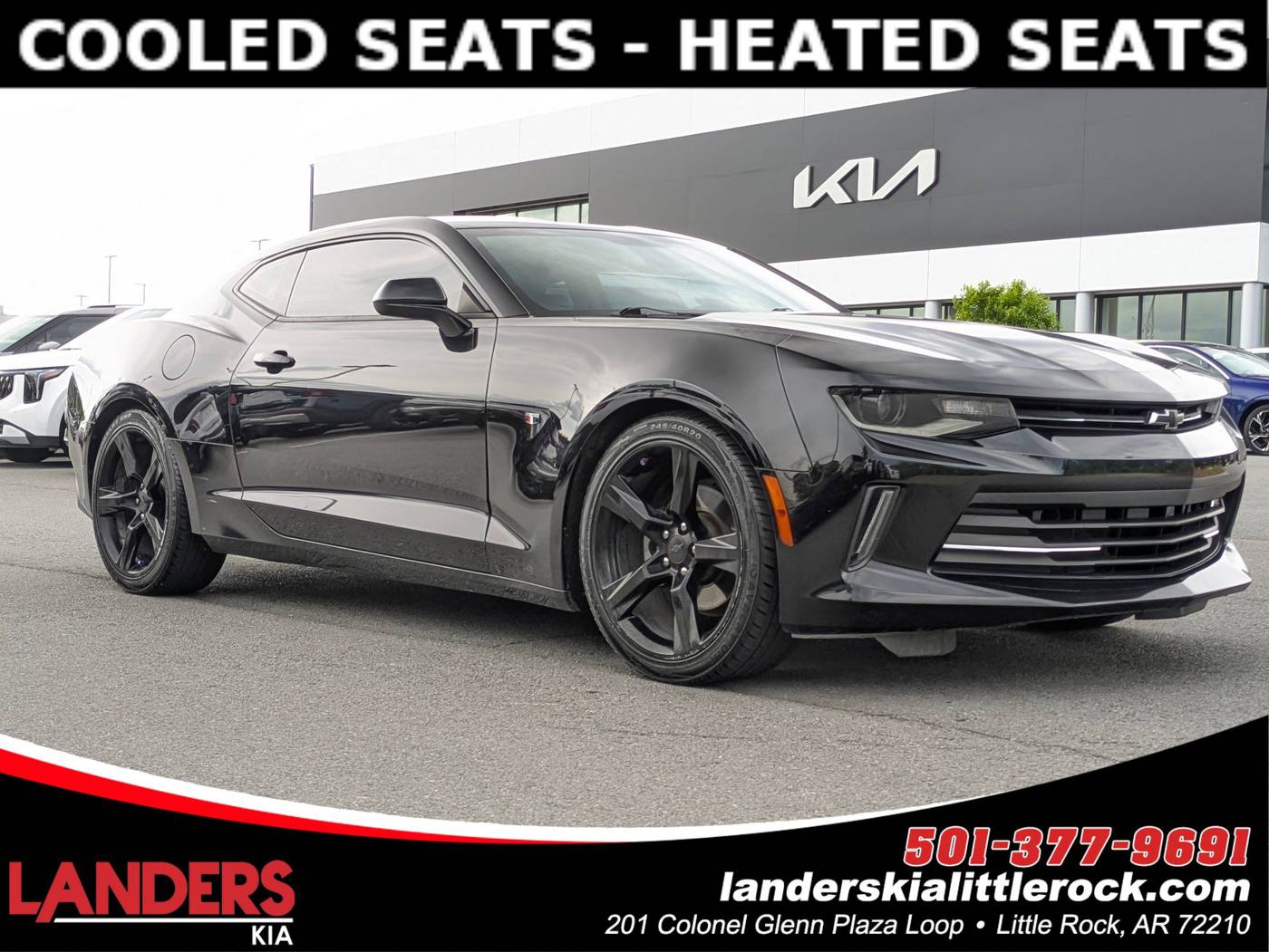 2018 Chevrolet Camaro 2LT — Coupe — 74,283 mi — Little Rock, AR