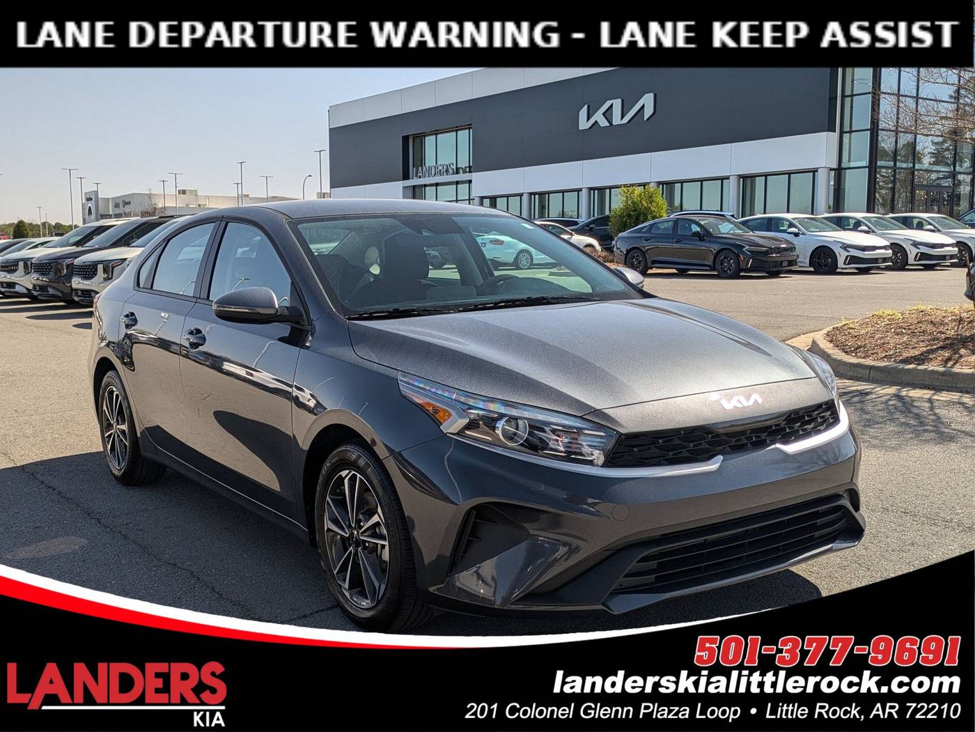 2024 Kia Forte LXS — Sedan — 17,386 mi — Little Rock, AR