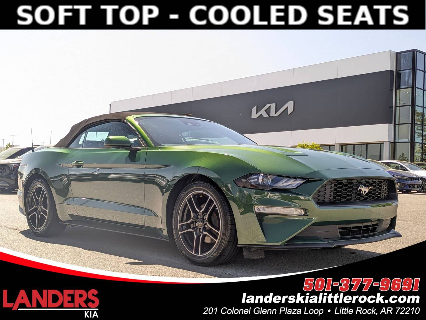 2023 Ford Mustang EcoBoost Premium — Convertible — 48,864 mi — Little Rock, AR