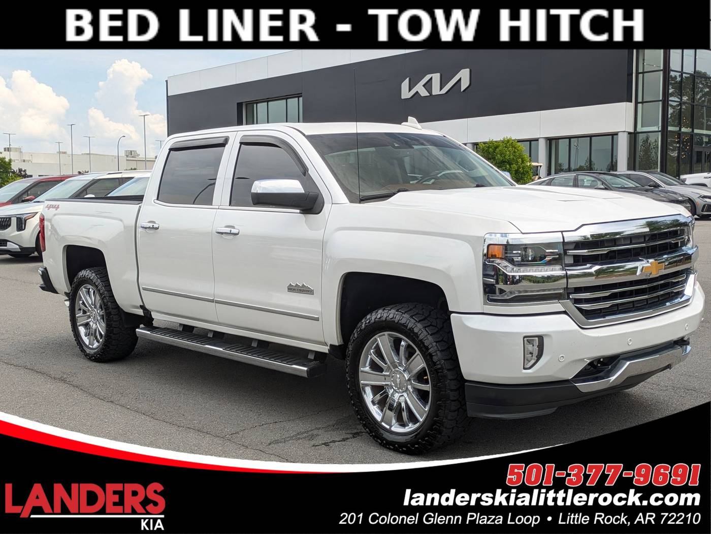 2017 Chevrolet Silverado 1500 High Country — Pickup Truck — 116,189 mi — Little Rock, AR