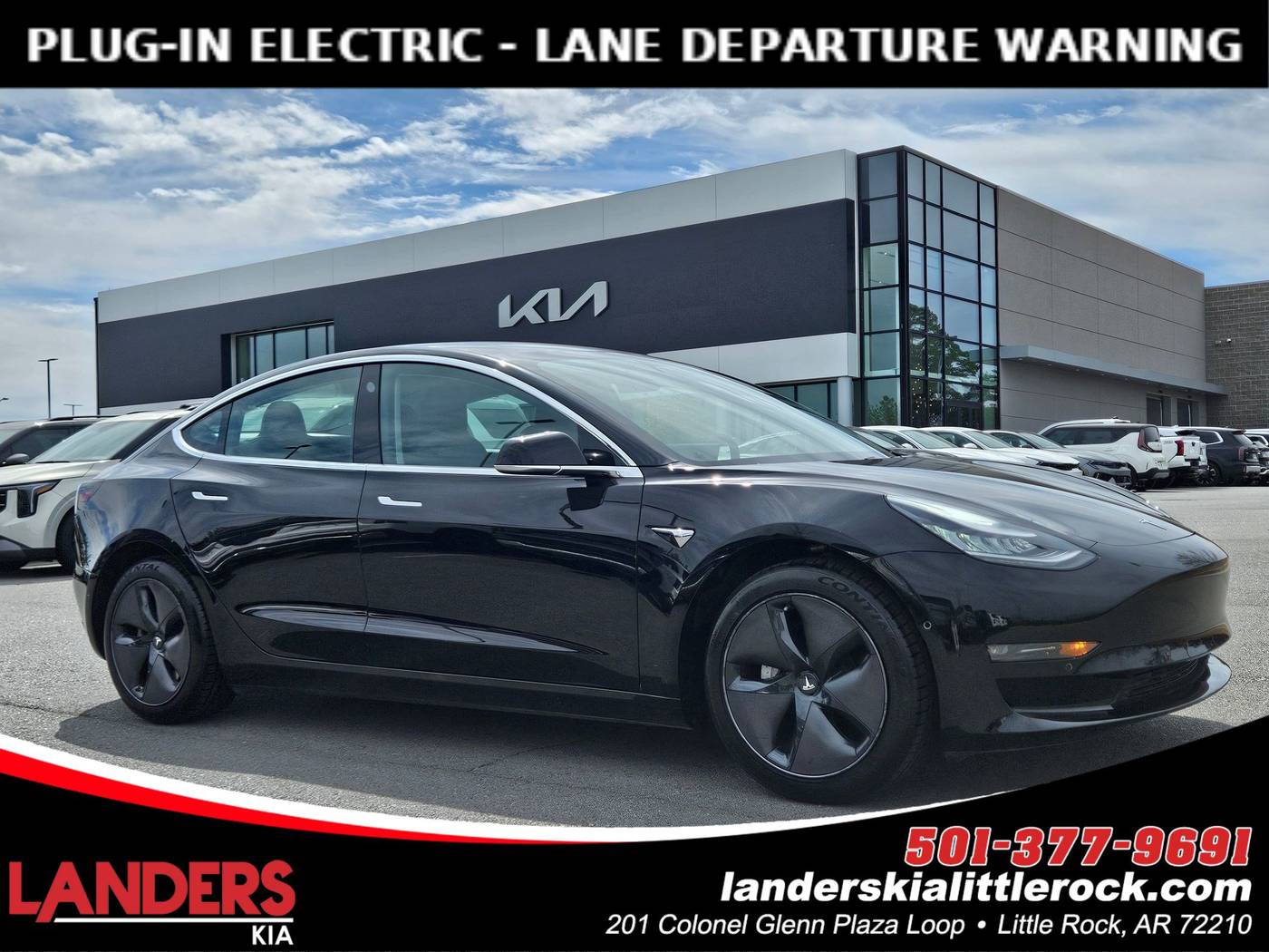 2019 Tesla Model 3 Standard Range Plus — Sedan — 40,325 mi — Little Rock, AR