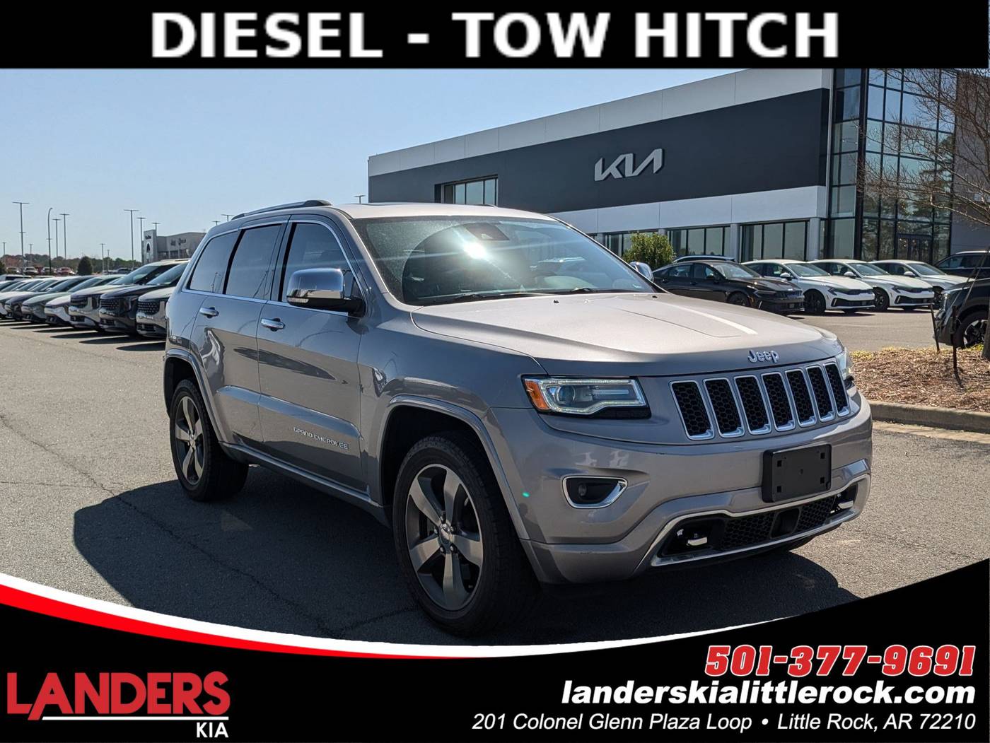 2016 Jeep Grand Cherokee Overland — SUV — 126,364 mi — Little Rock, AR