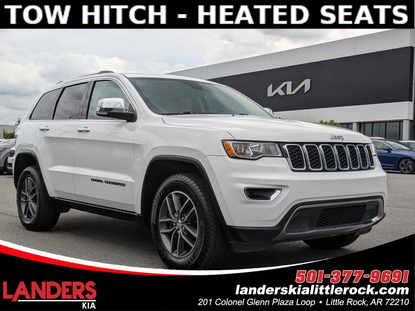 2017 Jeep Grand Cherokee Limited — SUV — 118,007 mi — Little Rock, AR