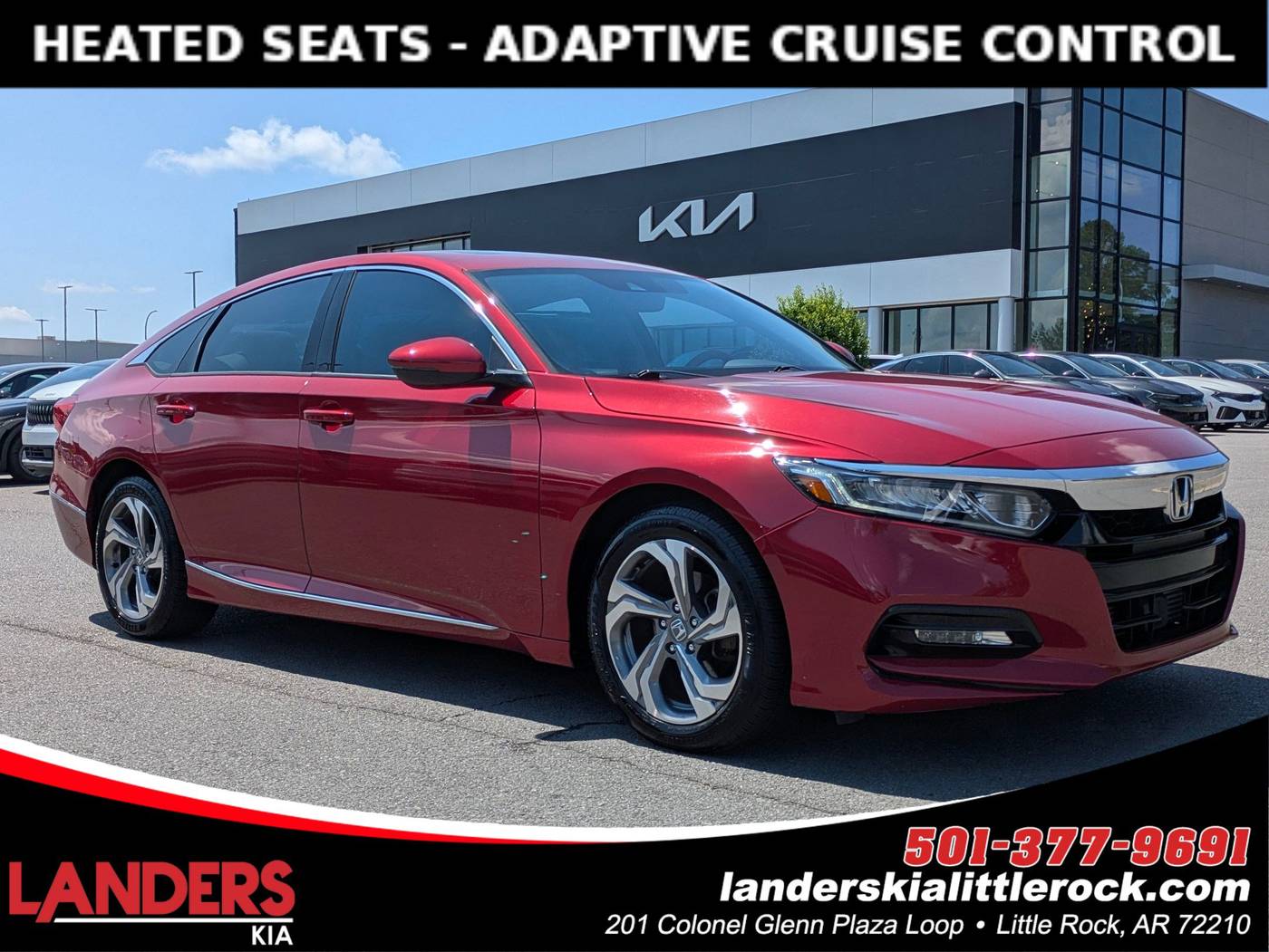 2018 Honda Accord EX-L — Sedan — 70,831 mi — Little Rock, AR