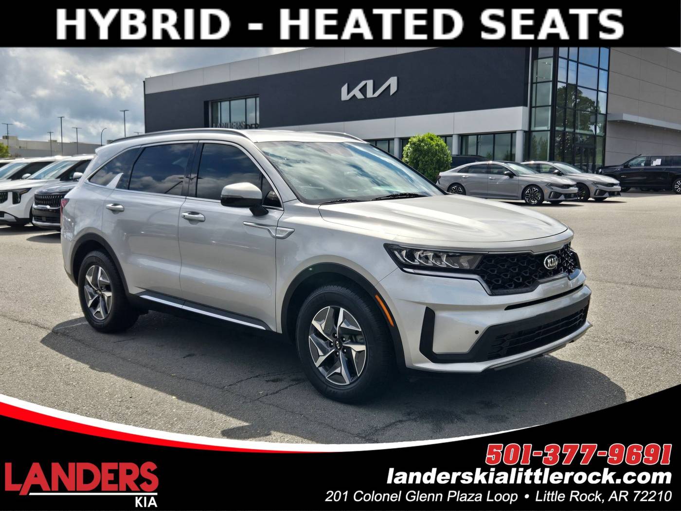 2021 Kia Sorento Hybrid S — SUV — 79,200 mi — Little Rock, AR