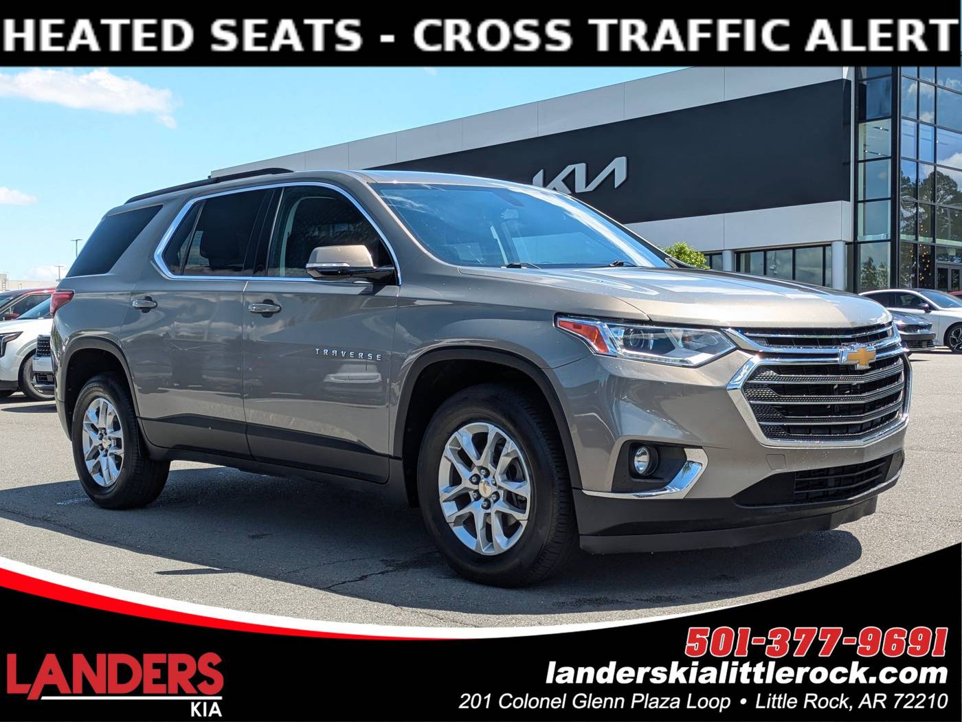 2019 Chevrolet Traverse LT Cloth — SUV — 104,033 mi — Little Rock, AR