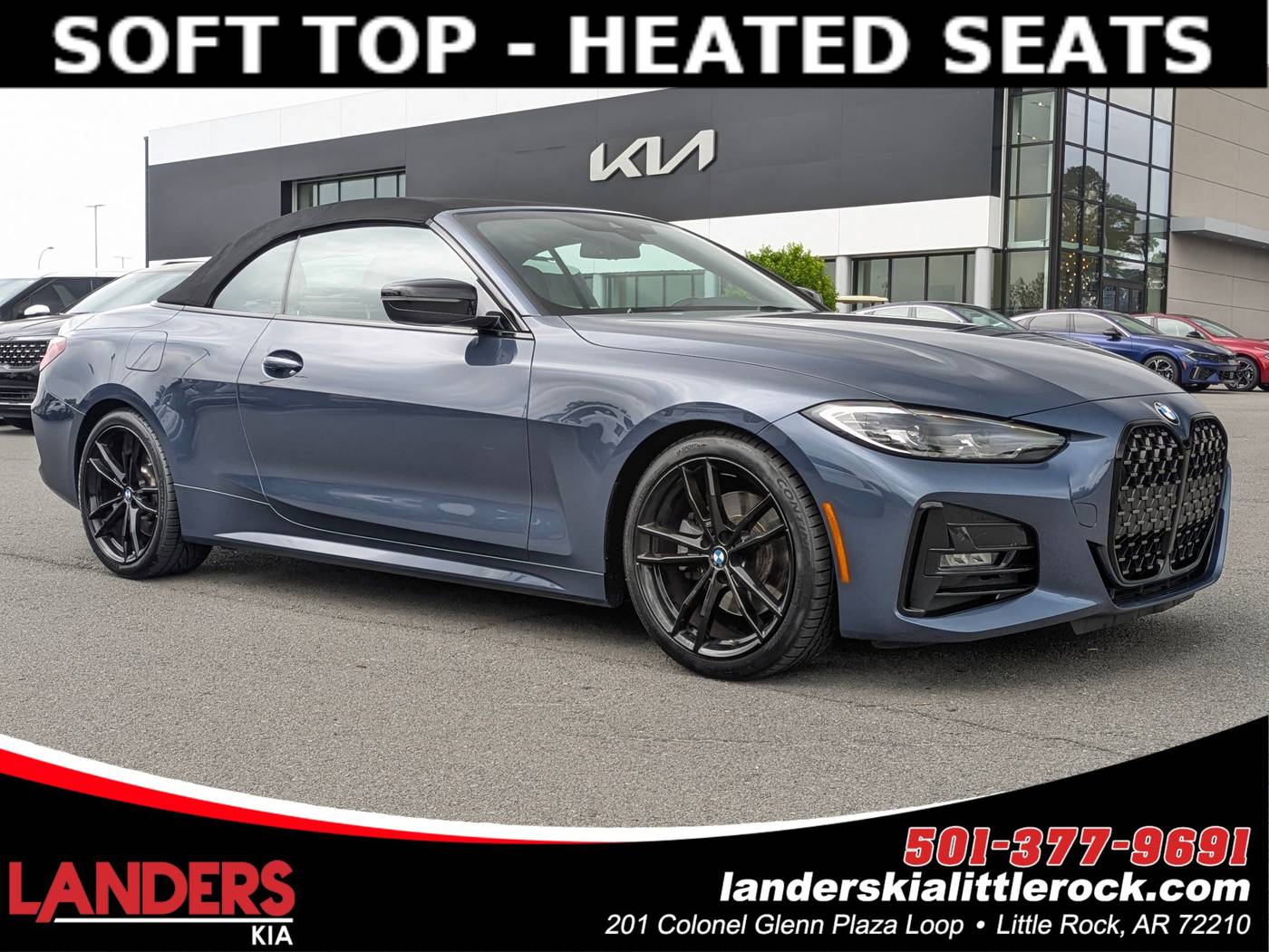 2021 BMW 4 Series 430i — Convertible — 42,164 mi — Little Rock, AR