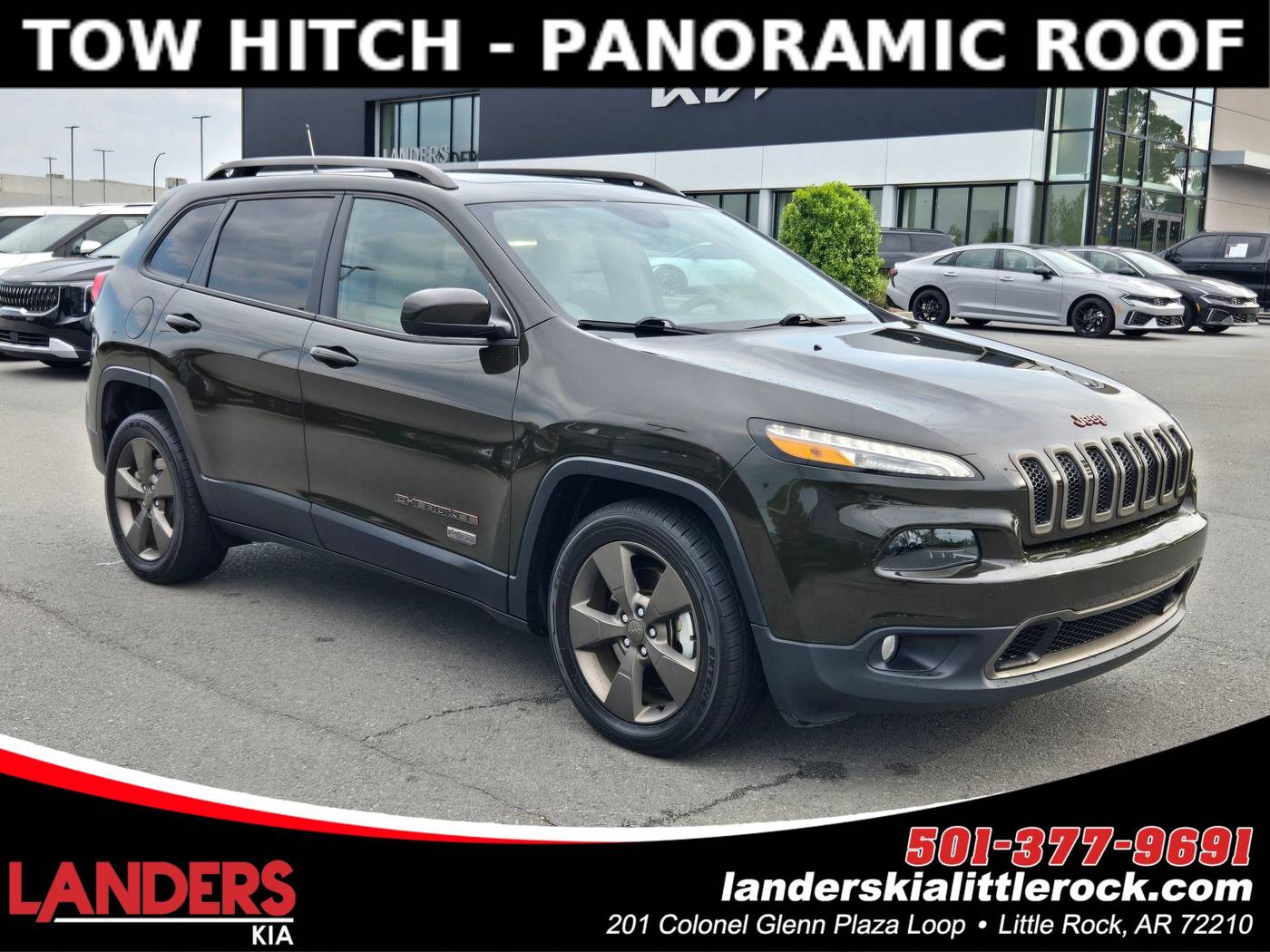 2016 Jeep Cherokee 75th Anniversary — SUV — 45,708 mi — Little Rock, AR