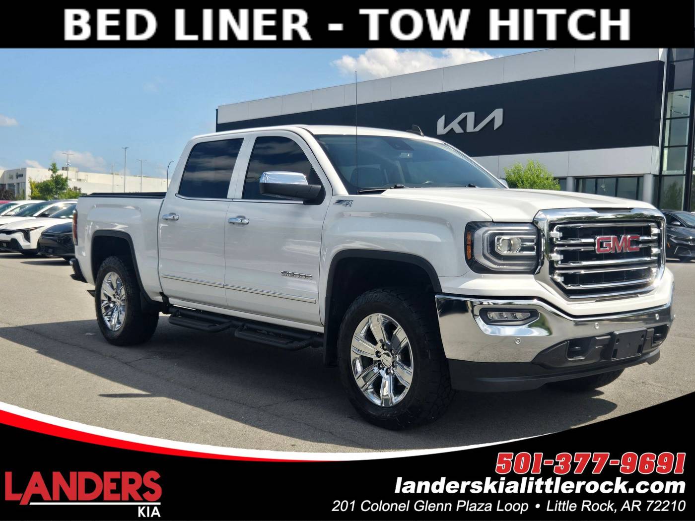 2018 GMC Sierra 1500 SLT — Pickup Truck — 121,694 mi — Little Rock, AR