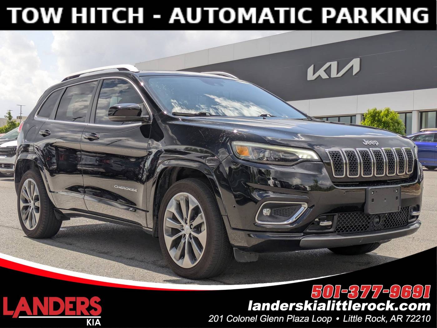 2019 Jeep Cherokee Overland — SUV — 56,245 mi — Little Rock, AR