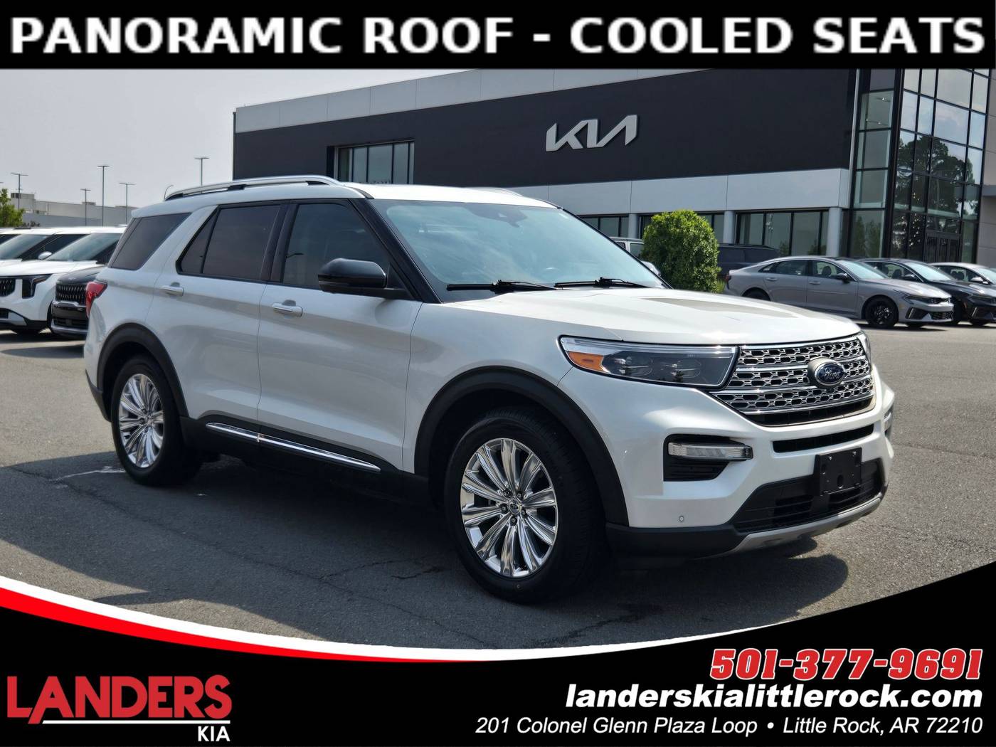 2020 Ford Explorer Limited — SUV — 91,612 mi — Little Rock, AR