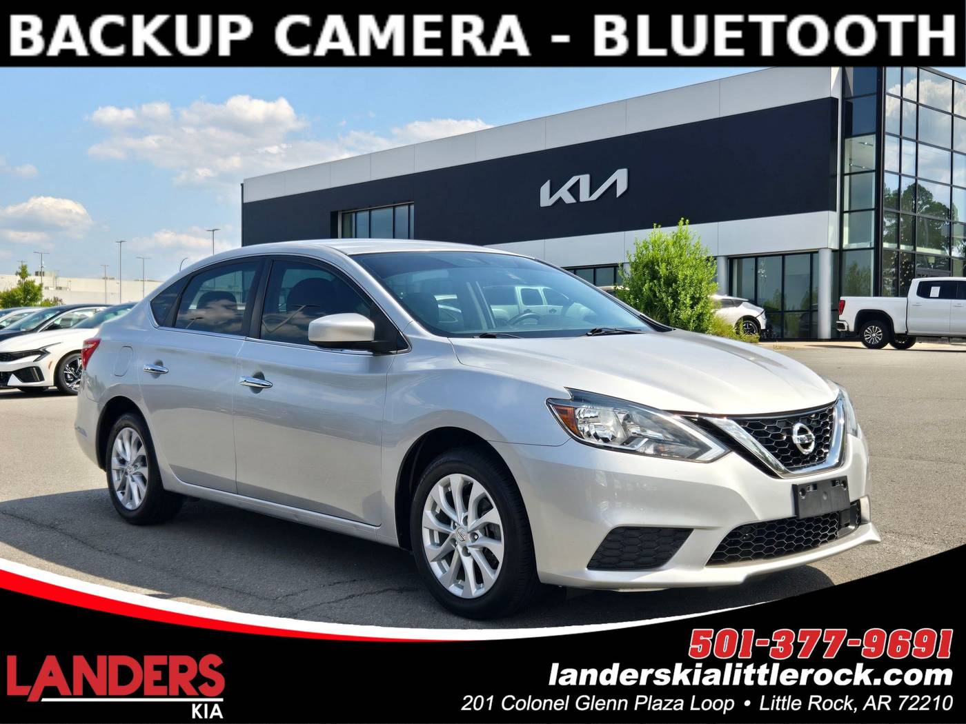 2019 Nissan Sentra SV — Sedan — 67,897 mi — Little Rock, AR