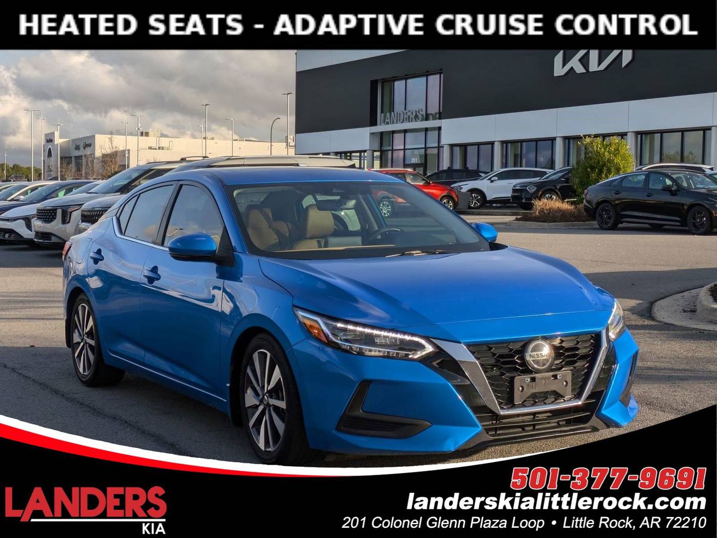 2020 Nissan Sentra SV — Sedan — 89,387 mi — Little Rock, AR
