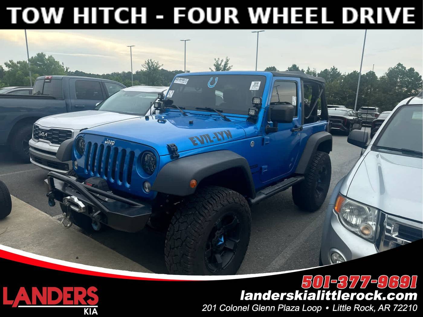 2016 Jeep Wrangler Sport — SUV — 78,433 mi — Little Rock, AR
