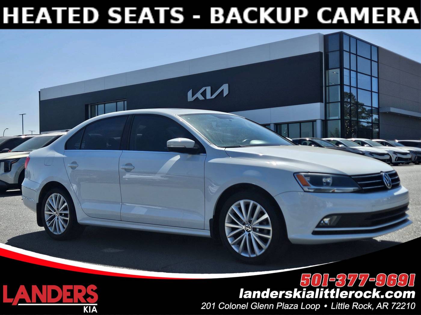 2015 Volkswagen Jetta 1.8T SE — Sedan — 95,811 mi — Little Rock, AR