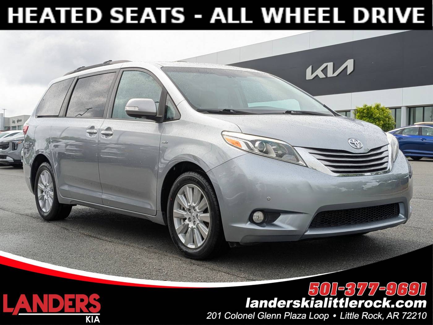 2017 Toyota Sienna Limited Premium — Minivan — 121,280 mi — Little Rock, AR