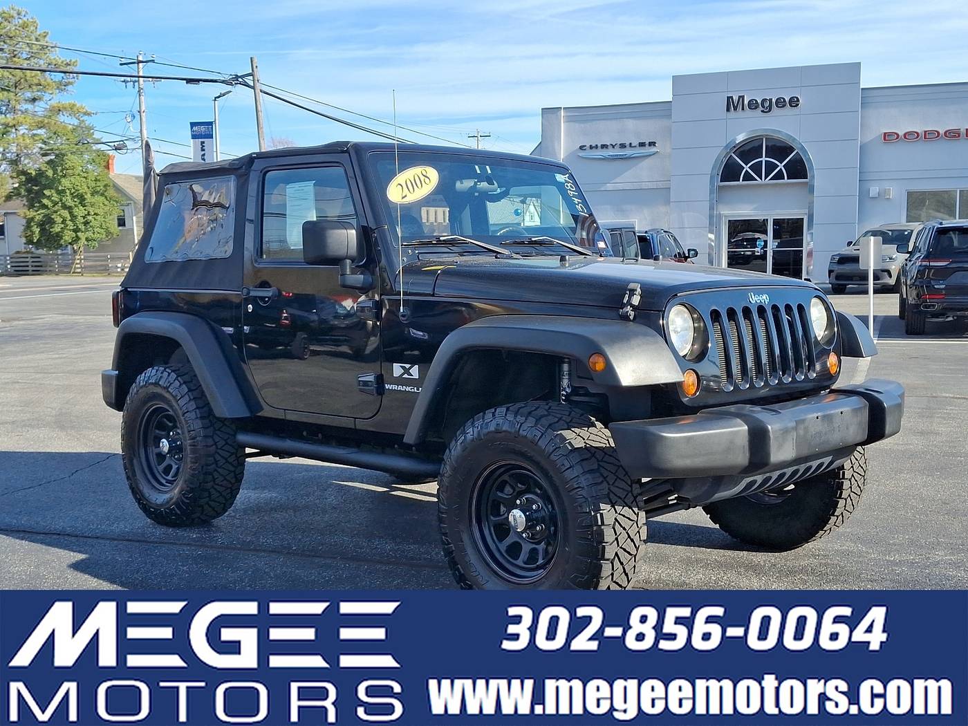2008 Jeep Wrangler X — SUV — 156,941 mi — Georgetown, DE