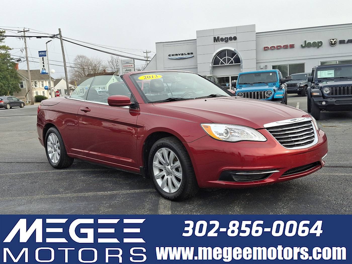 2013 Chrysler 200 Touring — Convertible — 123,586 mi — Georgetown, DE