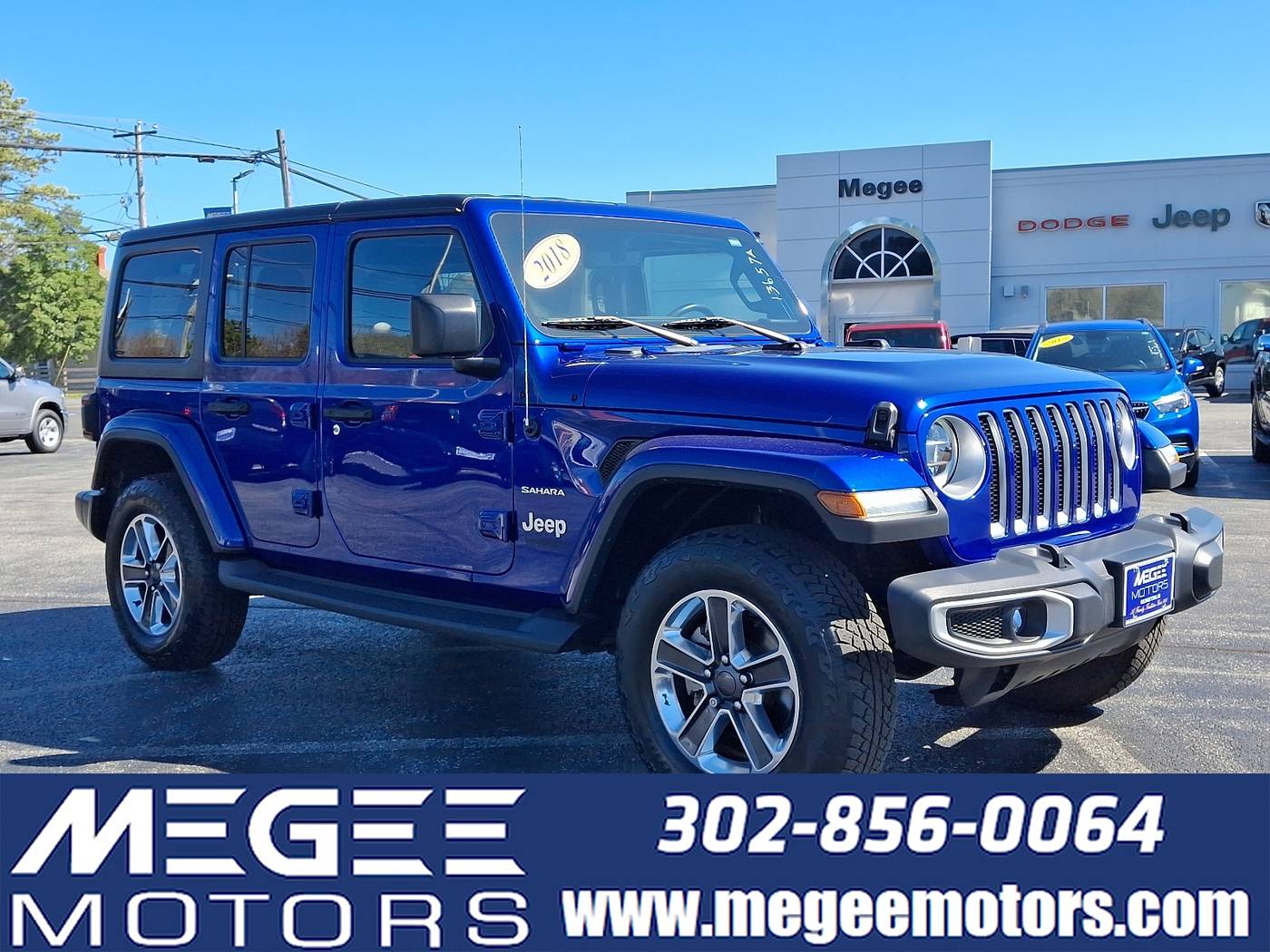 2018 Jeep Wrangler Sahara — SUV — 37,528 mi — Georgetown, DE
